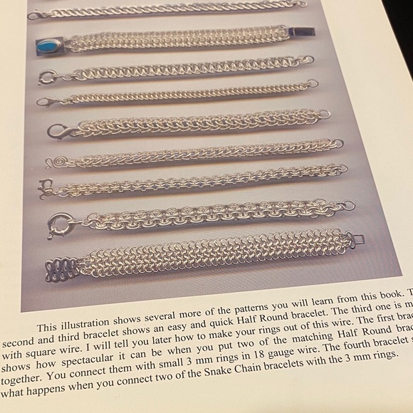 Elegant Wirecraft Jewelry how to craft book by Esther Lee vintage - Picture 5 of 16